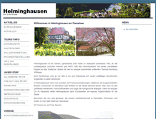 Tablet Screenshot of helminghausen.net